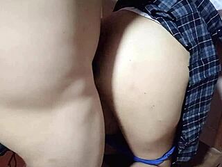 peruvian teen latina gets her wet shaved pussy pounded hard in carpentry class