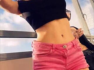 whoa sasha rose stripping sexy can you handle her juicy tease?!
