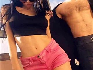 whoa sasha rose stripping sexy can you handle her juicy tease?!