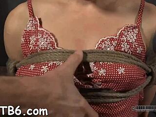 Spank That Bound Slut's Pussy In Hardcore BDSM Game!