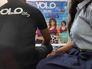 desi coed tempts teacher into rough doggystyle anal on ranch