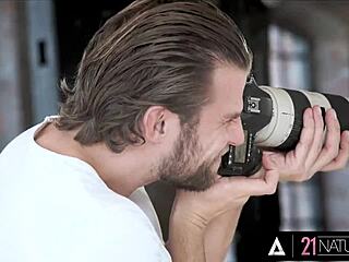 Veronica Leal's Tight Ass Takes Vince's Big Cock Deep in Sensual Anal Cowgirl Doggystyle Missionary Ride