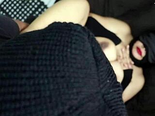 CHUBBY WHORE WIFE EVA Takes FAT CREAMPIE in Her Tight Hole