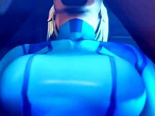 zero suit samus experiments with phazon before birthday facefuck fun