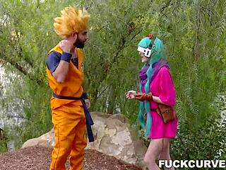 jessie saint rides logan pierce like a dragon ball fantasy