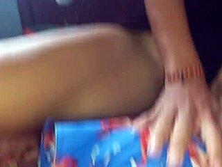 latina teen sucks old man's huge black cock!