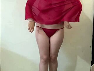 Strip Tease Turns Wild for BF While Hubby Works Ripping Clothes Off