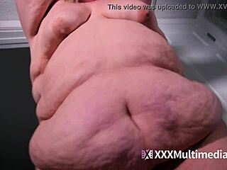 ssbbw ivy davenport's huge belly jiggles wild in fetish play
