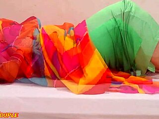 oh man this horny indian milf housewife aunt gets roughly gangbanged by friends hardcore in the ranch kitchen