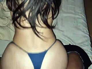 wanna see this big ass latina get creampied deep? damn hot