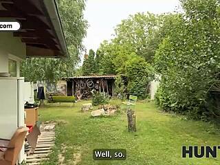 hey naughty czech gypsy got picked up and fucked outdoors close to her family 😏🌳