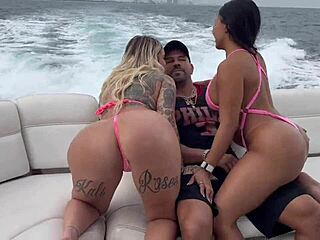 Kali Roses and Brandyslicious Yield to Teddy Tarantino on Yacht