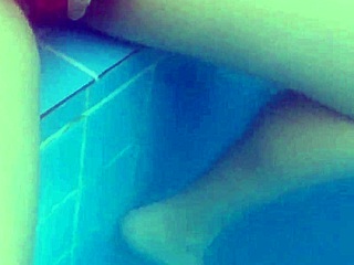 Risky public sex with petite latina's tight pussy by pool?