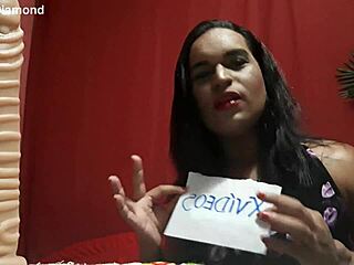 shemale verification video up close