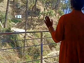 beautiful indian couple indulges in tender romantic intimacy