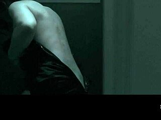 juliette binoche's big tits bounce as she gives a sloppy blowjob!