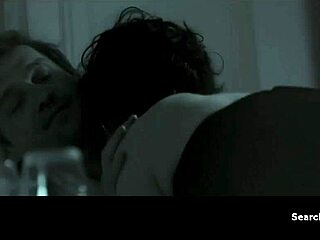 juliette binoche's big tits bounce as she gives a sloppy blowjob!