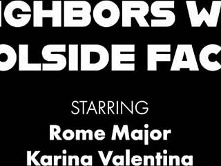 Karina Valentina Rides Rome Major's Cock After Pussy Lick