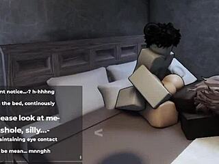 shy roblox cutie turns total slut fucking her big ass when super horny