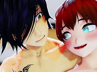 izumi and shiro give bisexual neighbors sloppy blowjob cumshot lesbian welcome