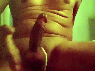 he jerks off cumshot first thing morning
