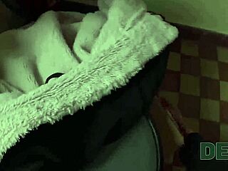 Vixi Rafi strips teasingly then gets taken hard to settle her debt