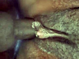 Black lover rams married woman's big clit pussy for husband