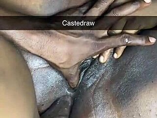 Ecstasy surges as BBW Naija pornstar takes fat cock deep in yummy asshole