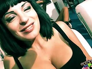 pure erotic thrill at barcelona's spanish holiday party lesbian desfase vibes
