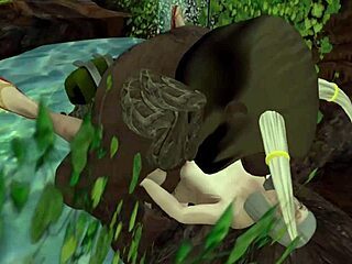 Granny's Subtle Seduction Draws Minotaur into Forbidden Embrace