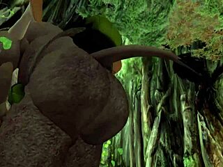 Granny's Subtle Seduction Draws Minotaur into Forbidden Embrace