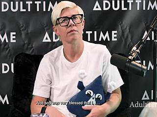 Bree mills grills freya parker on lesbian porn cravings intensely
