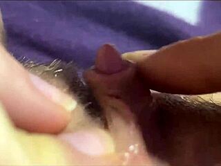 Watch Her Big Clit Pulse And Orgasm Up Close In Oral Play