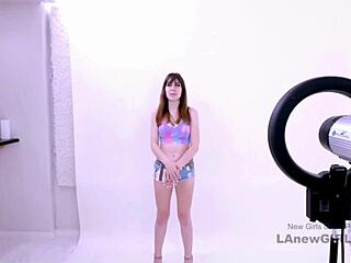 Girl Next Door Model's Casting Couch Audition Turns Intimate