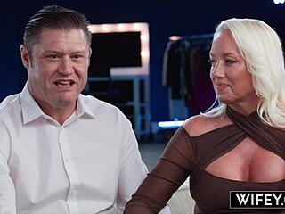Married Milf Taylor Upton Fulfills BBC Hotwife Fantasy. Doggystyle Creampie Riding Follows