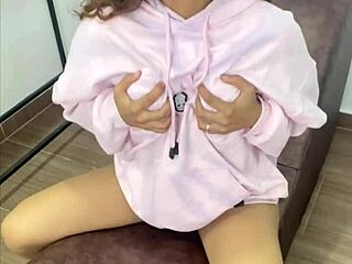 Naughty Petite Latina Teen Masturbates Her Pretty Pussy Solo