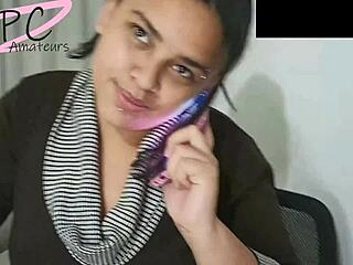 chubby latina boss trys anal doggystyle cumshot facial blooper close-up