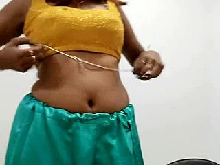 Sexy 18-Year-Old Teases in Tight Lingerie on Camera