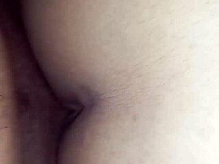 Homemade Monster Cock Anal Creampie in Kitchen Quickie