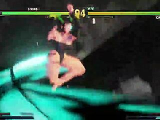 Juri han's barefoot legs crush cammy in this sexy skin showdown?