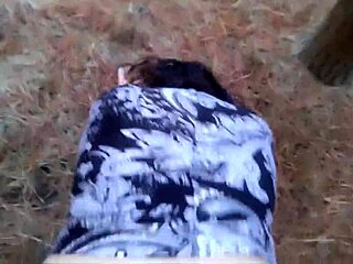fucking beautiful bbw's huge ass in exhibitionist woods