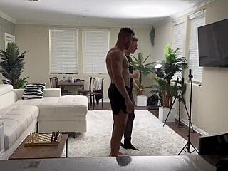 i double penetrate beautiful blonde's tight holes hard