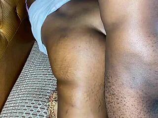 Chubby maid screams on oga's fat long cock at desk doggystyle