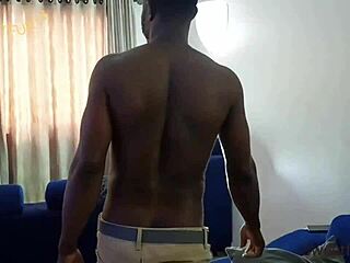 Hey neighbor, your big black cock looks perfect for my shaved pussy—pound me doggystyle outdoors now?