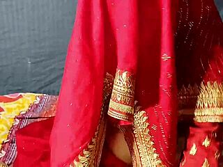 Desi Indian Bride Bhabhi Rides Devar's Cock Hard Anal on Wedding Night