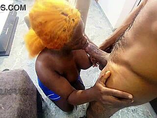 couple skips food for juicy blowjob and deep doggystyle on huge black cock 😋🍆💦