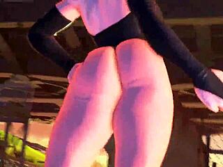 Juri han's barefoot legs crush cammy in this sexy skin showdown?
