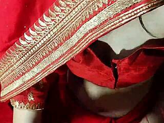 Desi Indian Bride Bhabhi Rides Devar's Cock Hard Anal on Wedding Night