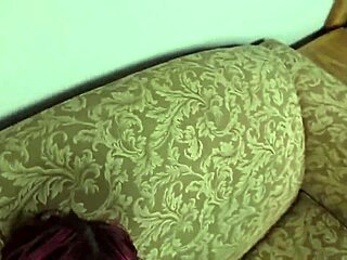 Violet vixen toys her shaved pussy deep in pov solo play.