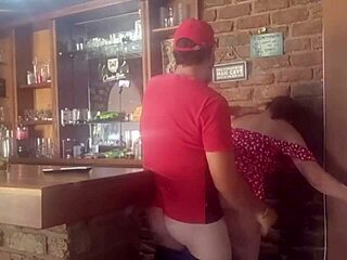 Brunette milf moans loud as thick cock slams her big ass doggystyle